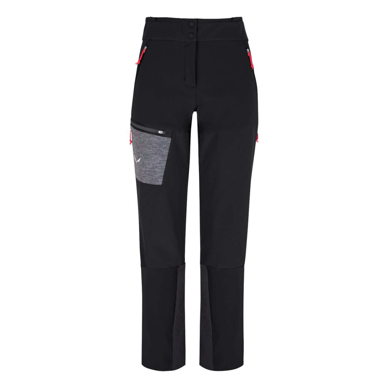 Pantalones Softshell Mujer Chile - Salewa Comici Long - Negras - VLYI-35426